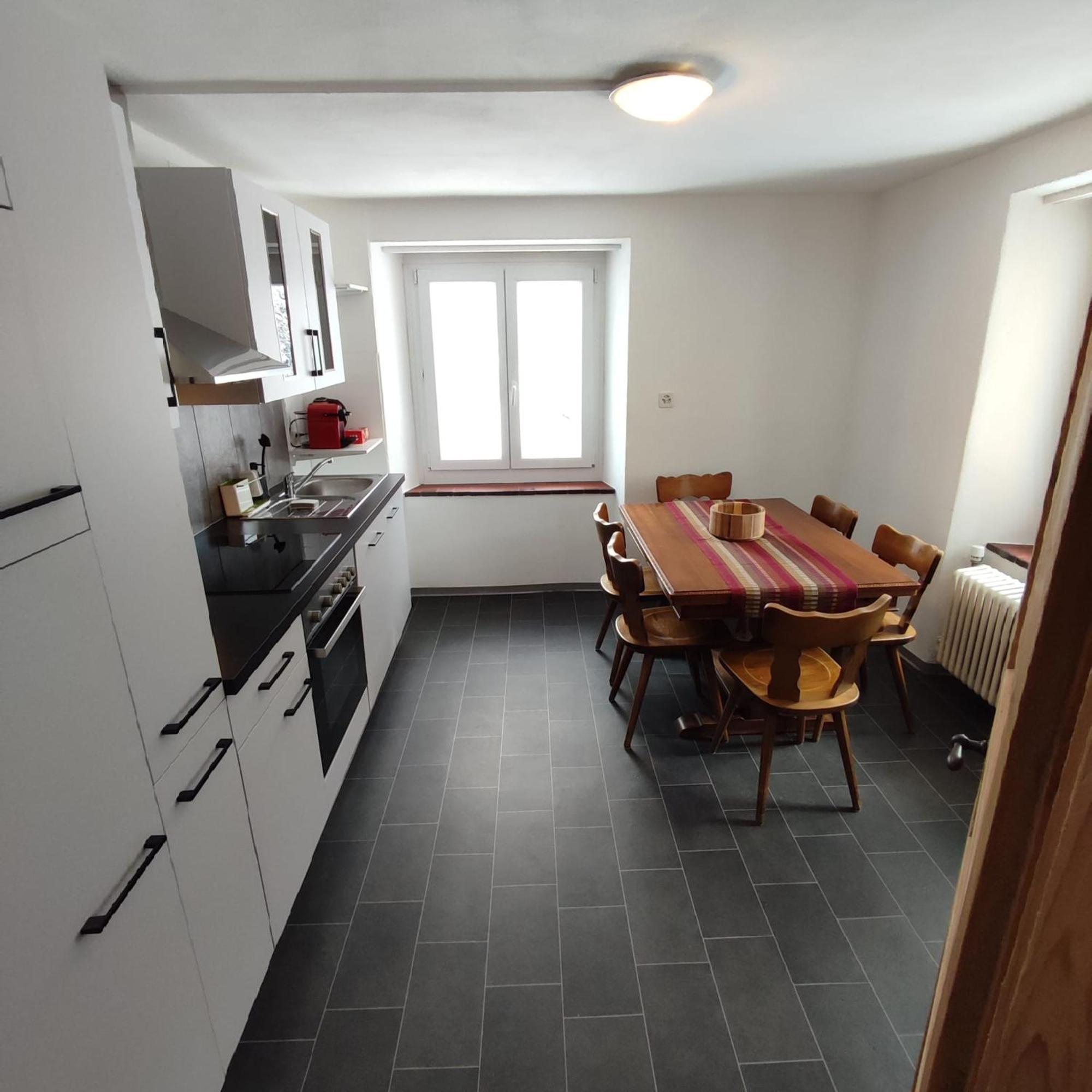 Haus Albula Apartment Alvaneu Bagian luar foto